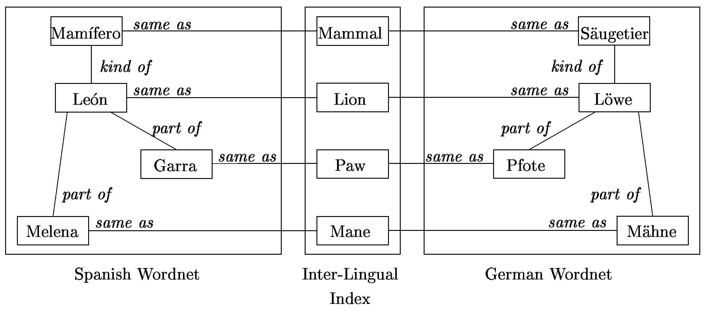 A cpnceptual interlingua between wordnets